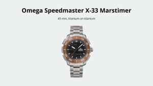 Omega Speedmaster Instruments X‑33 Marstimer, 45 mm, titanium on titanium